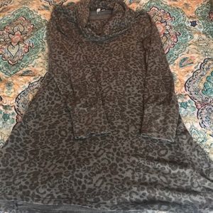 Leopard Sweater Dress